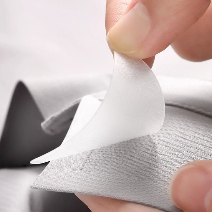 Shirt Collar Support Stickers Transparent & Self-Adhesive