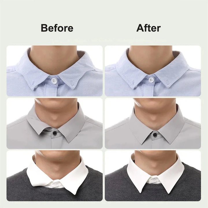 Shirt Collar Support Stickers Transparent & Self-Adhesive