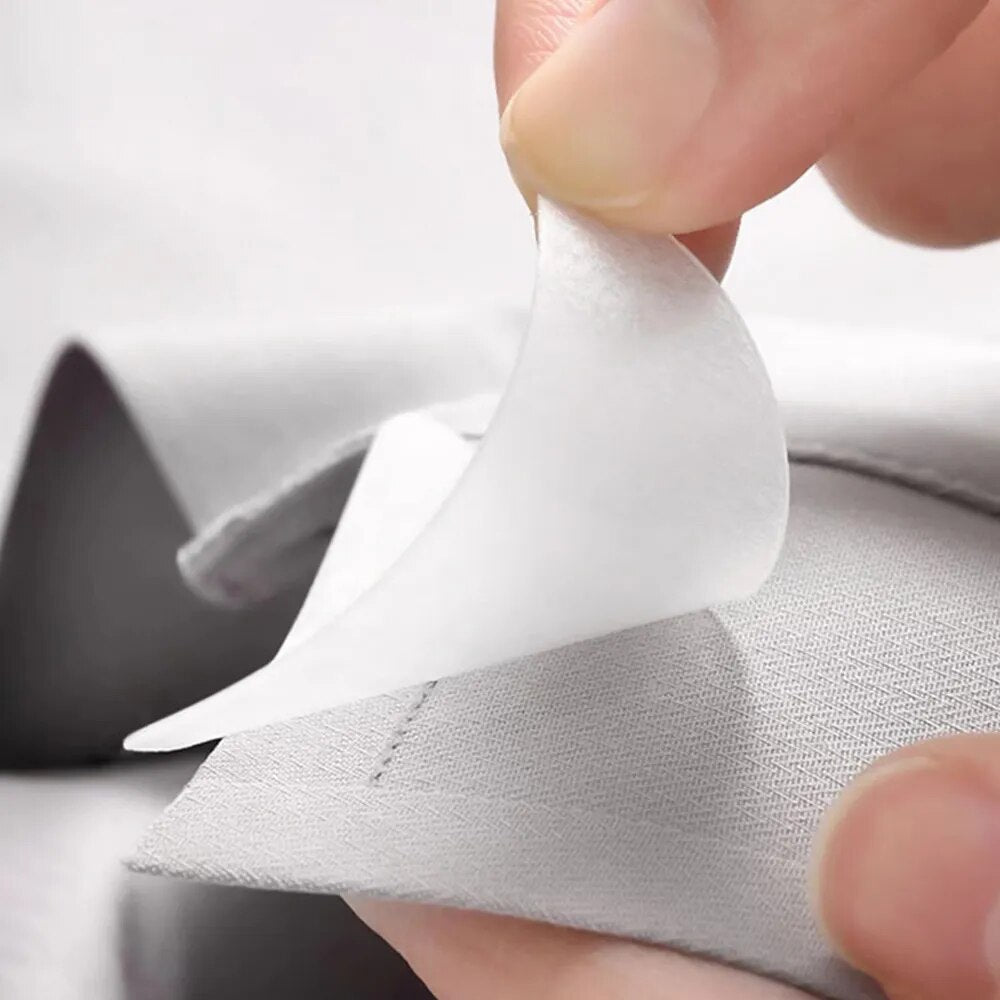 Shirt Collar Support Stickers Transparent & Self-Adhesive