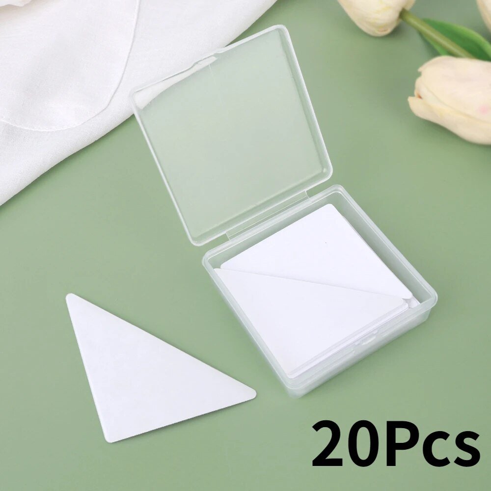 Shirt Collar Support Stickers Transparent & Self-Adhesive