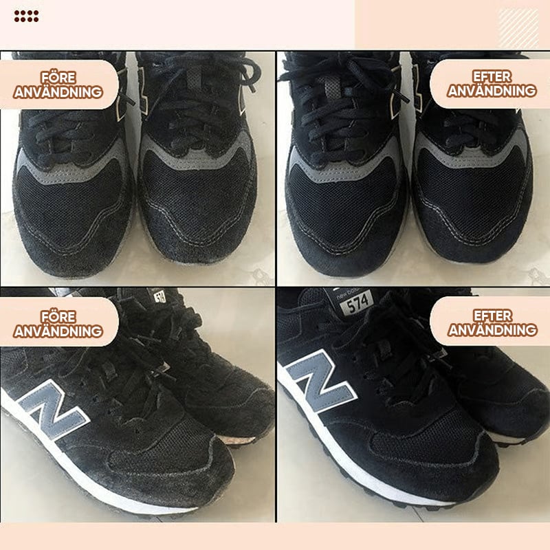 Shoe Brush Suede & Nubuck Soft Rubber Bristles
