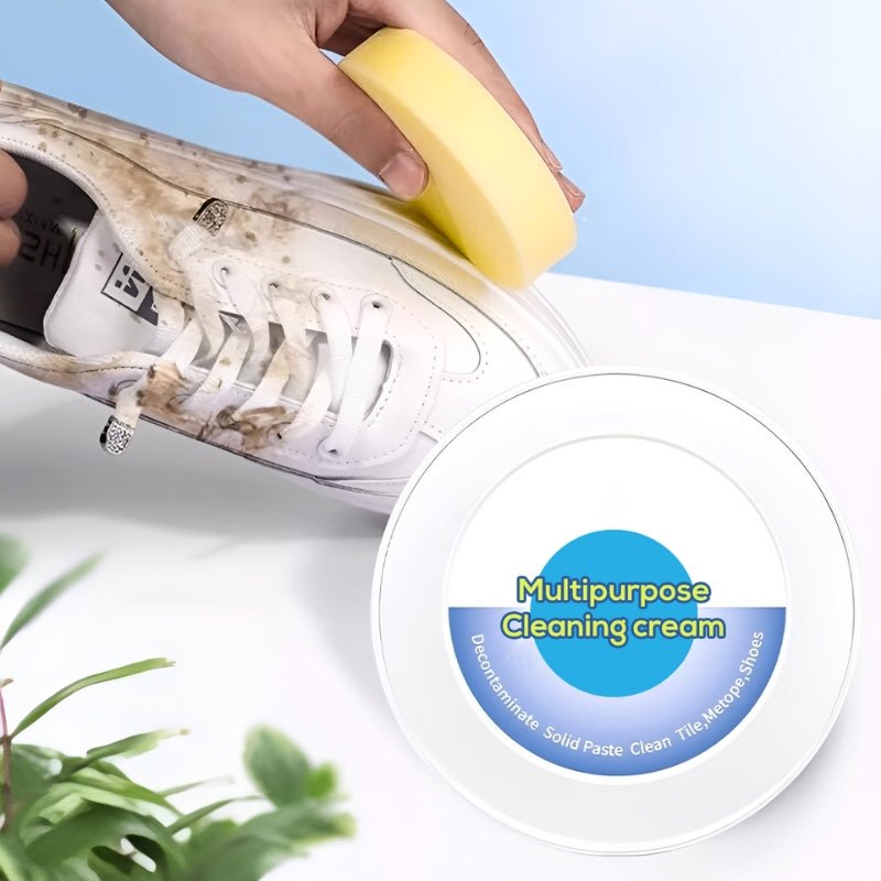 Shoe Cleaning Cream Deep Cleaning & Material-Safe Compact Tin