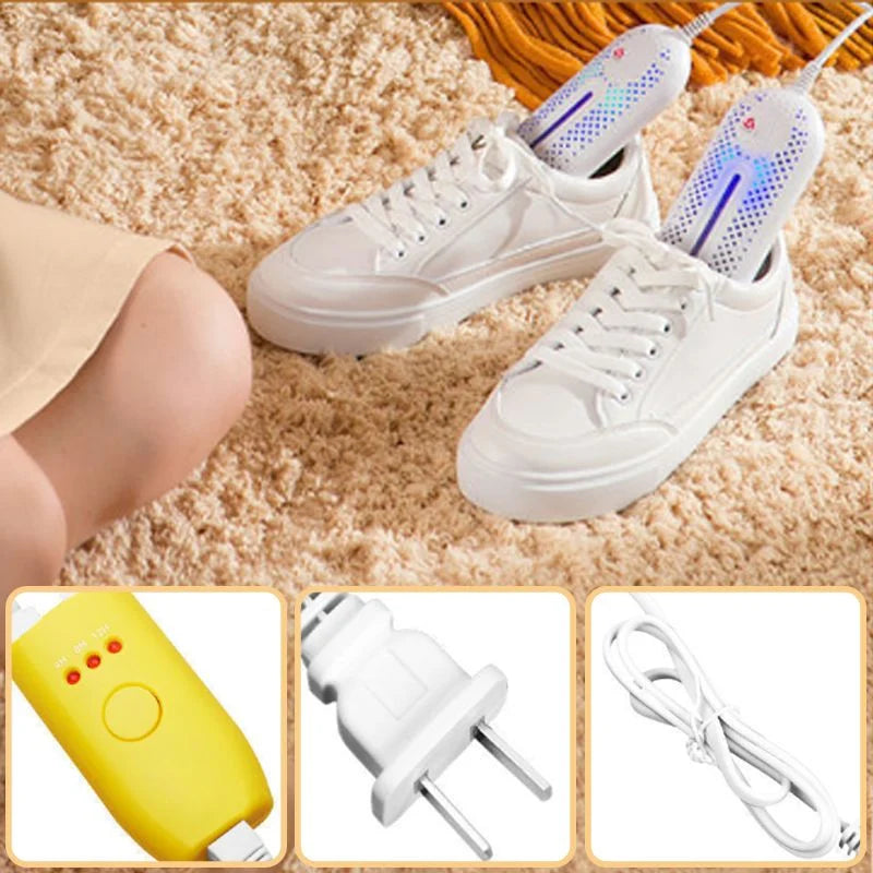 Shoe Dryer Antibacterial Odor Control Gentle Warm Drying