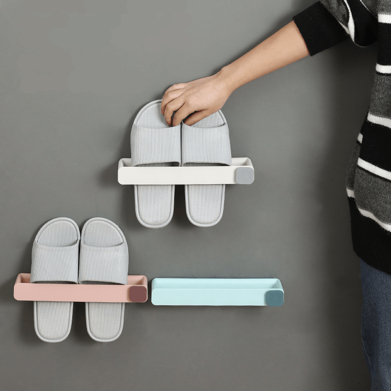 Shoe Holder Wall-Mounted No-Drill Adhesive
