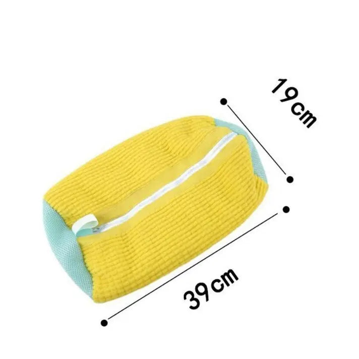 Shoe Laundry Bag Soft Bristle Lining & Durable Mesh
