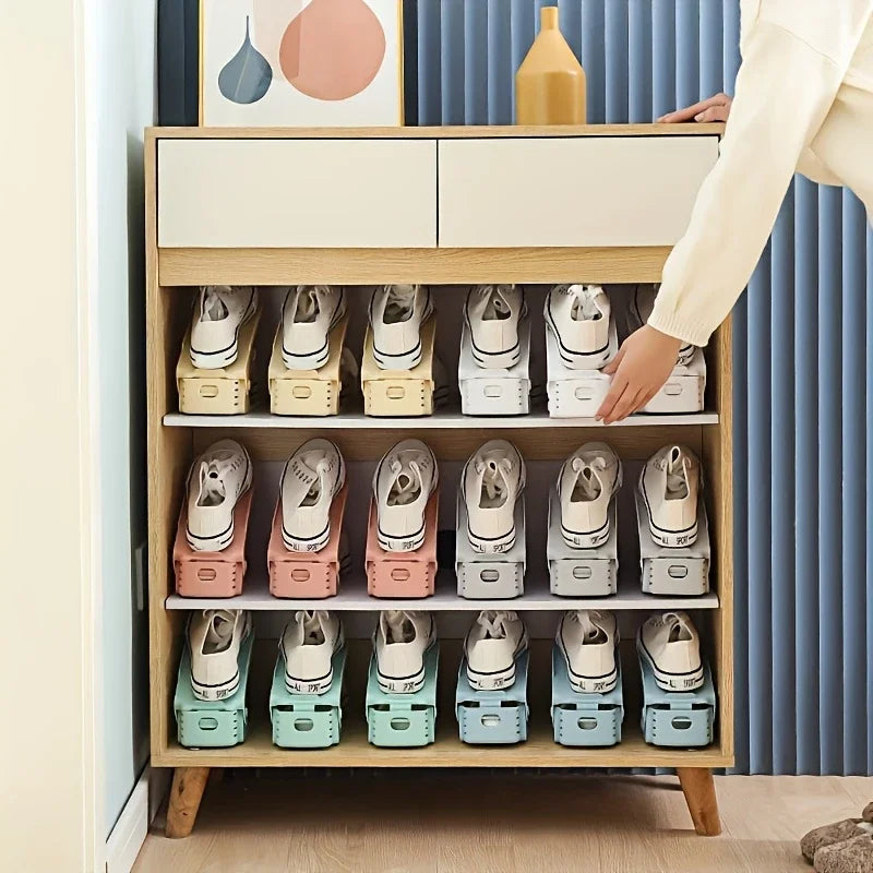 Shoe Organizer 3-Level Adjustable Space-Saving
