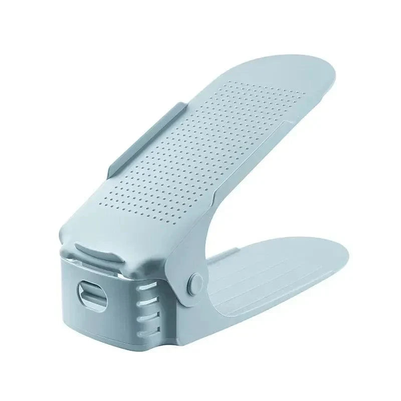 Shoe Organizer Height-Adjustable & Stackable Non-Slip Surface