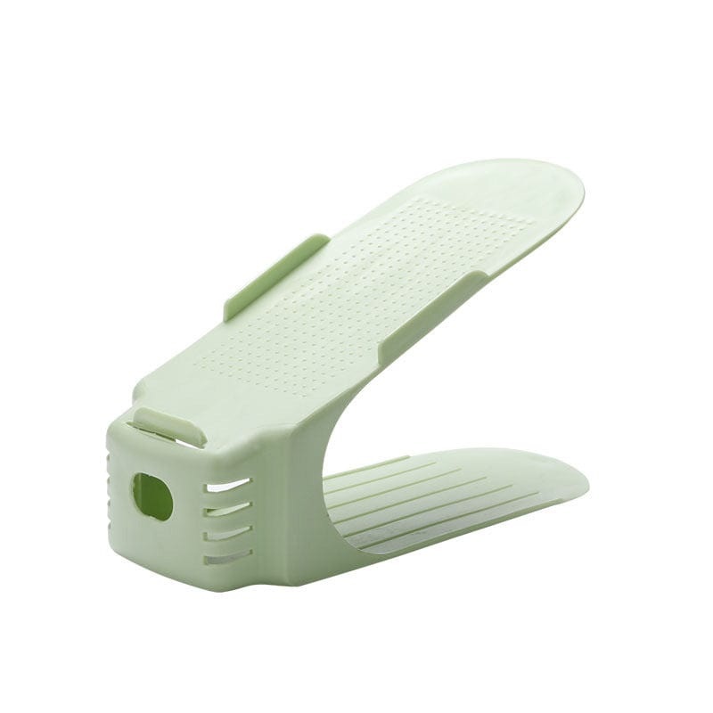 Shoe Organizer Height-Adjustable & Stackable Non-Slip Surface