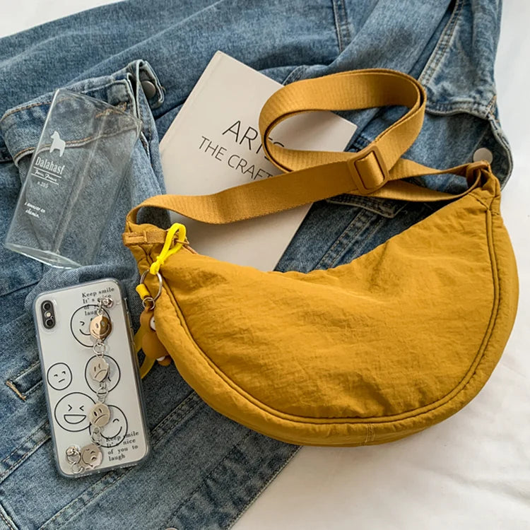 Shoulder Bag Crescent Lightweight Adjustable Strap