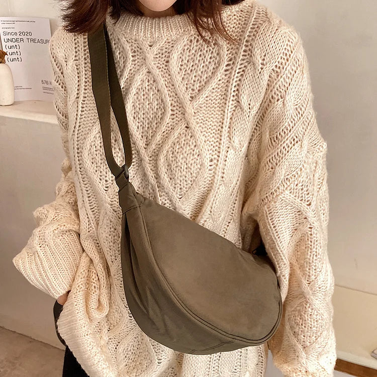 Shoulder Bag Crescent Lightweight Adjustable Strap