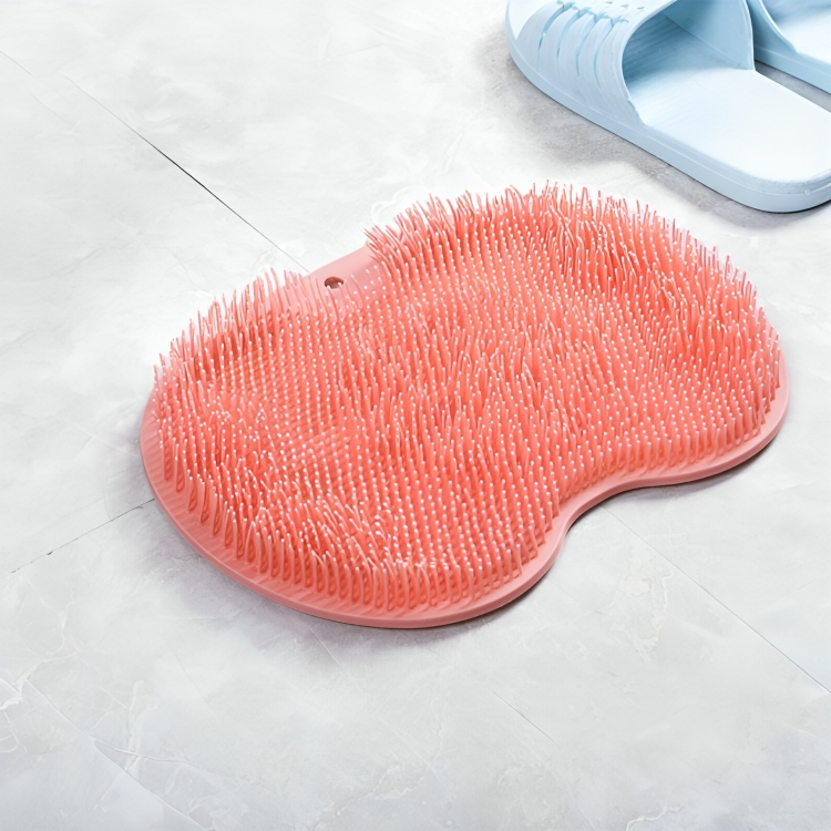 Shower Back & Foot Scrubber Soft Massage Exfoliating 2-Pack