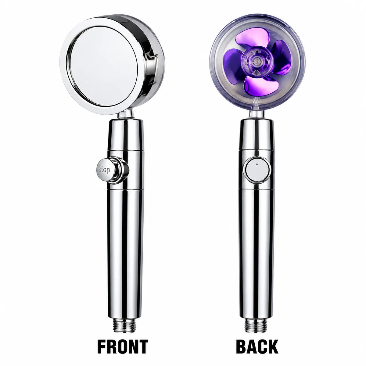 Shower Head High-Pressure 360 Degree Swivel Built-In Microfilter