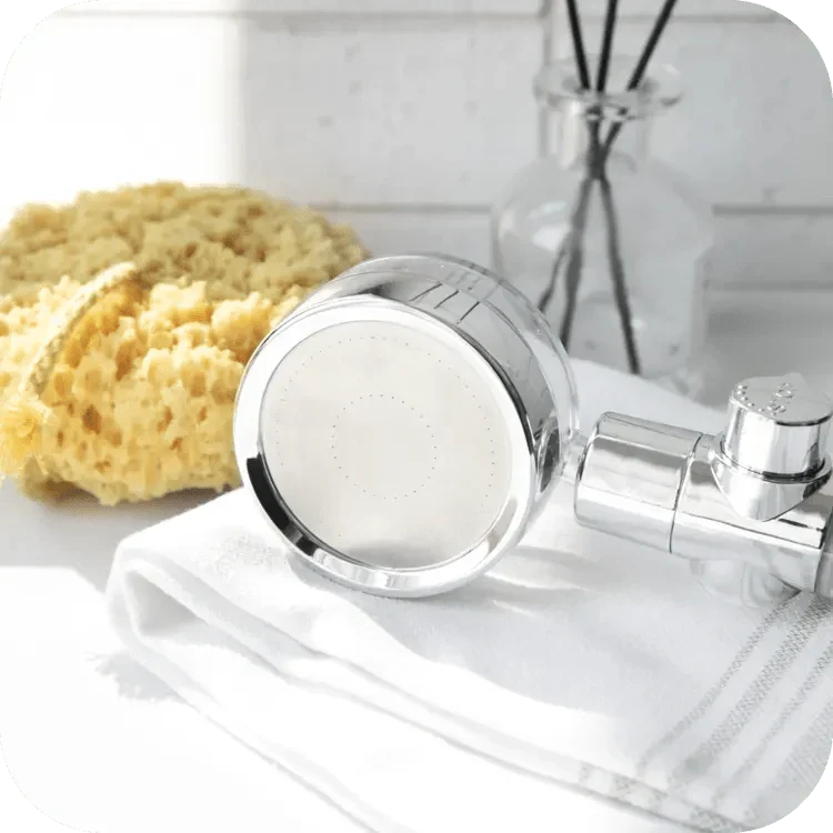 Shower Head High-Pressure 360 Degree Swivel Built-In Microfilter