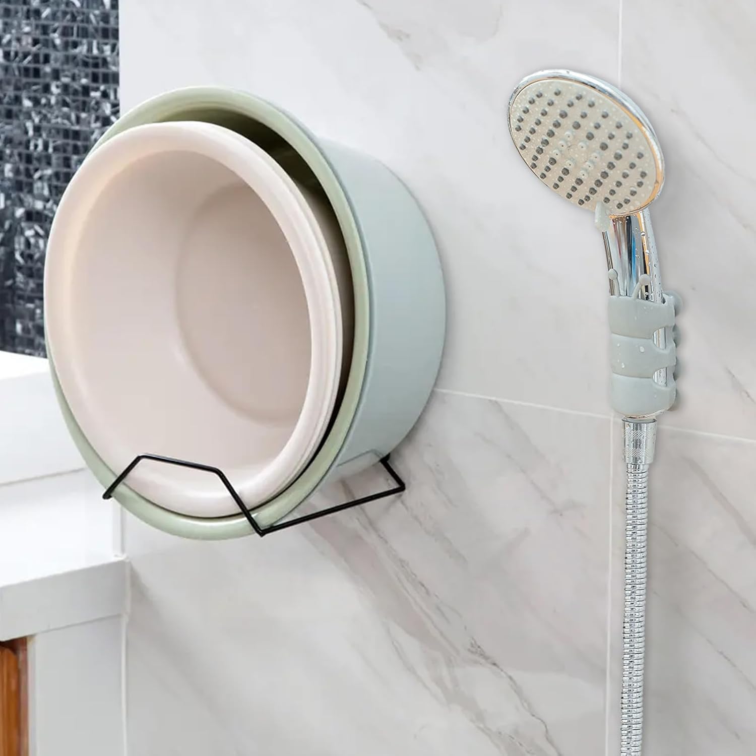 Shower Head Holder Adjustable Silicone Suction Cups