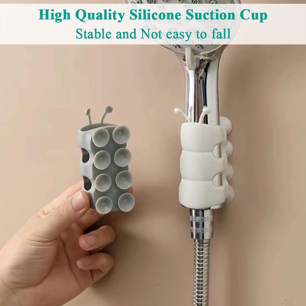 Shower Head Holder Adjustable Silicone Suction Cups