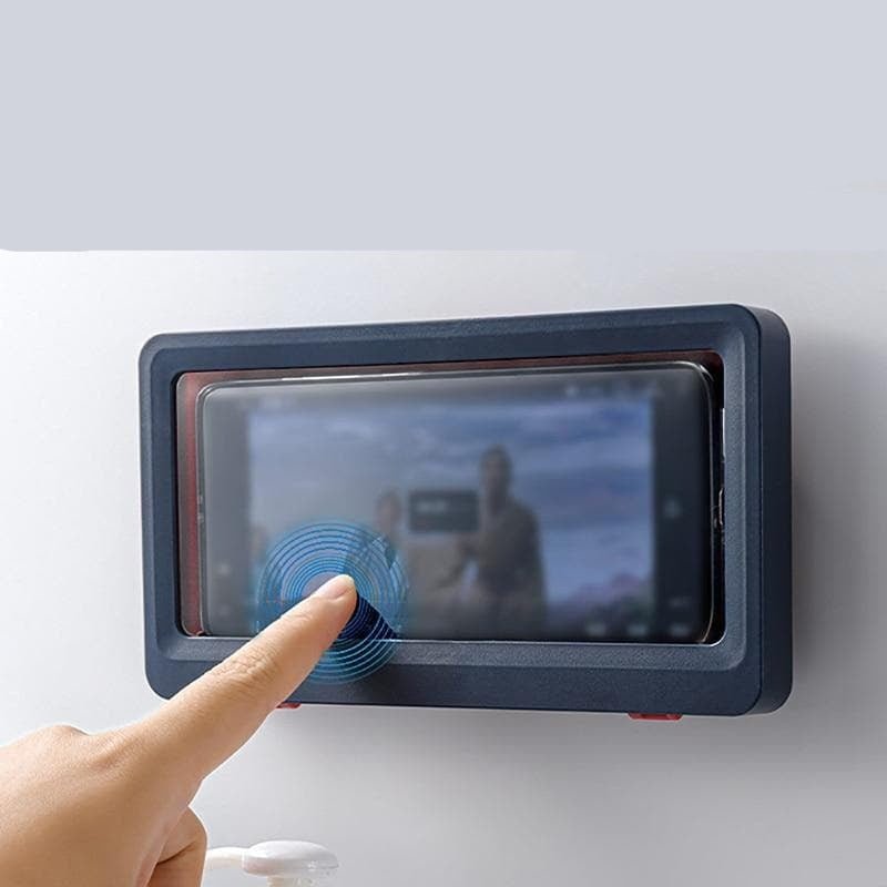 Shower Phone Holder Waterproof Touch-Sensitive Self-Adhesive