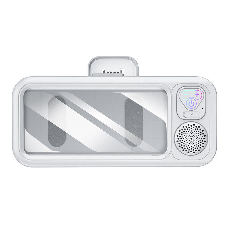 Shower Phone Mount Waterproof Bluetooth Speaker 68-Hour Battery