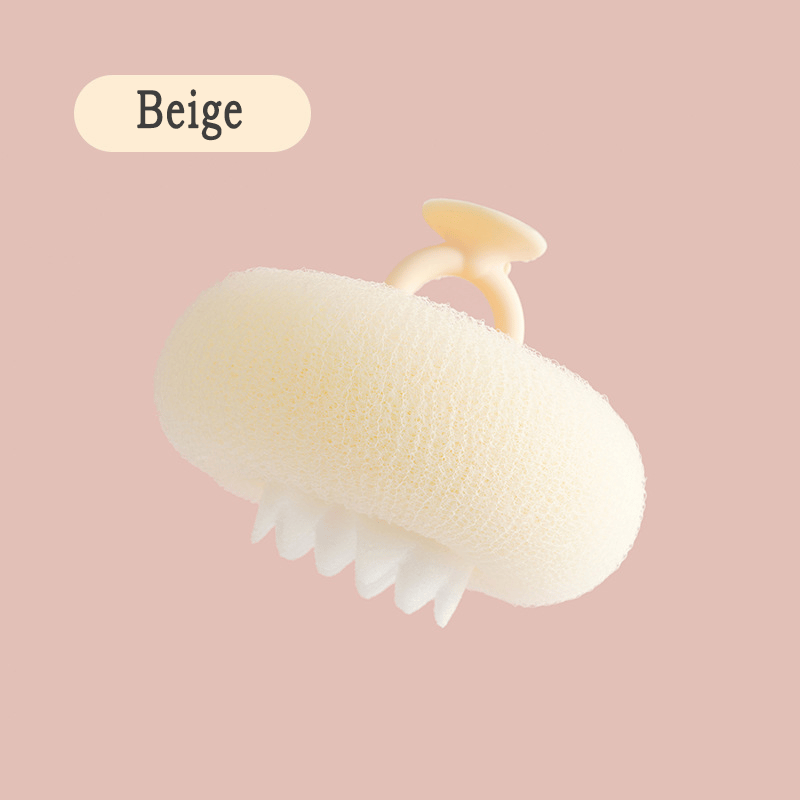 Shower Sponge Ultra-Fine Fibers & Massage Particles