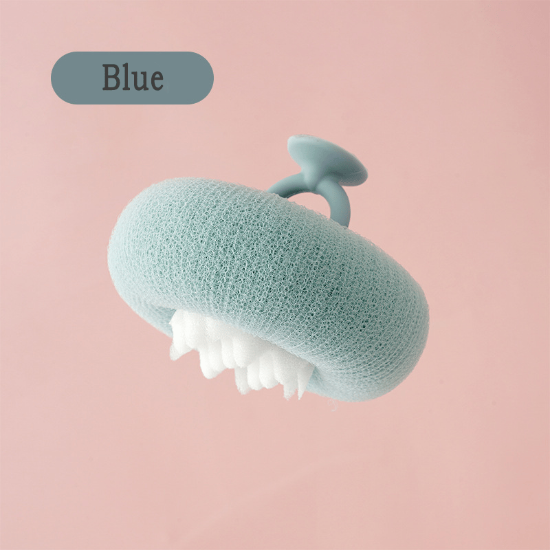 Shower Sponge Ultra-Fine Fibers & Massage Particles