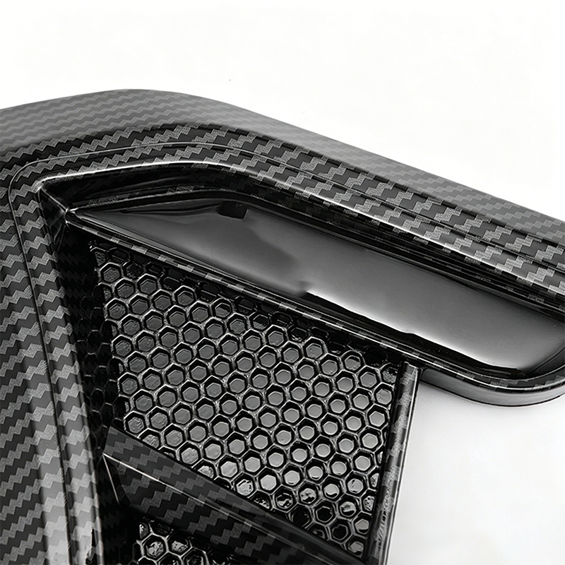 Side Vent Covers Carbon-Look Self-Adhesive & Weatherproof