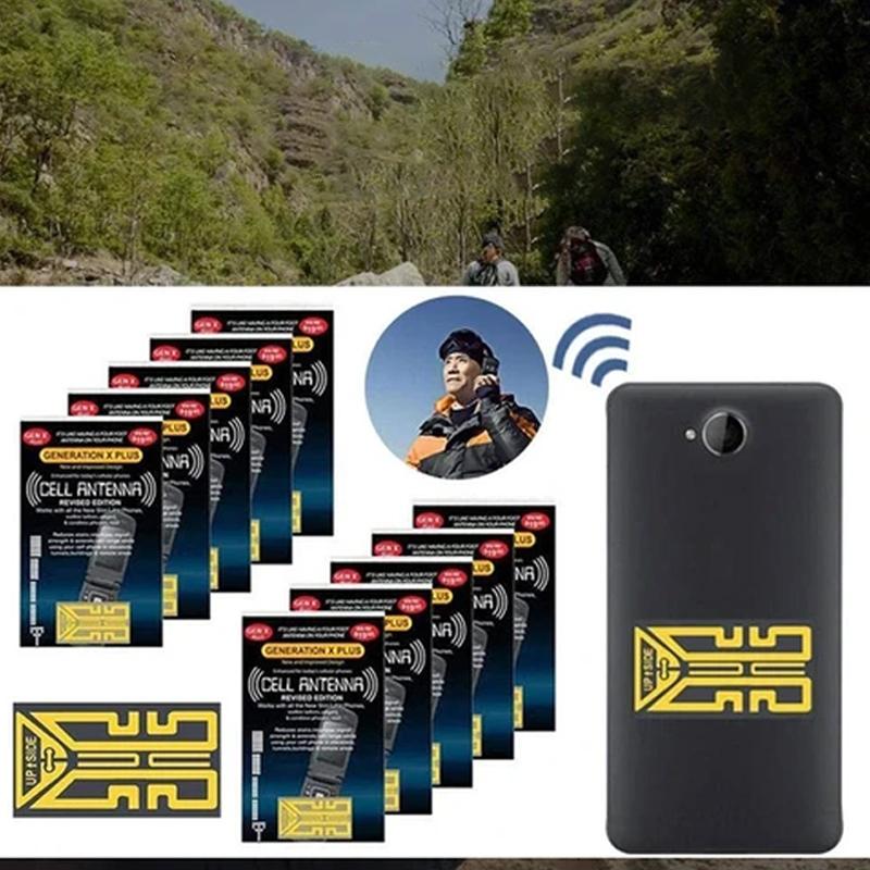 Signal Booster Sticker Universal Compatibility & 1.5m Antenna Effect