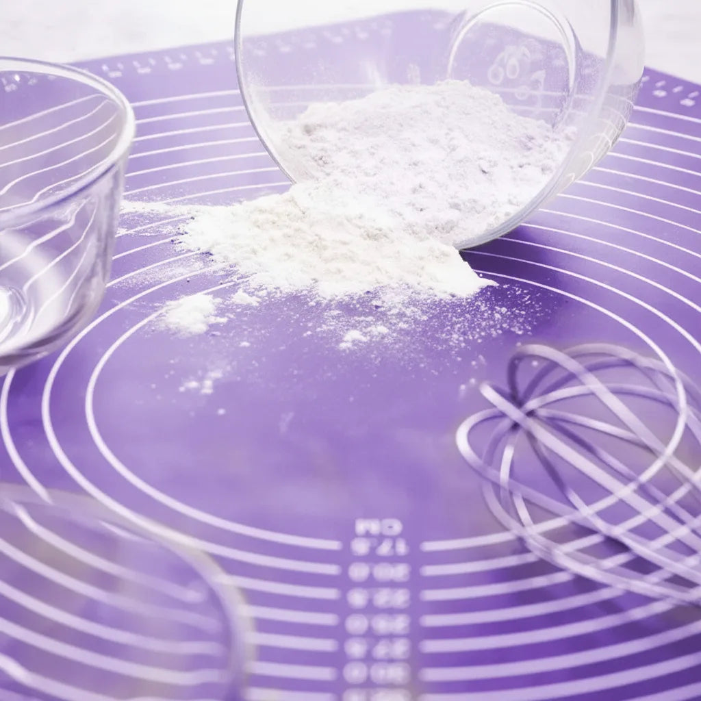 Silicone Baking Mat Non-Slip Printed Measurement Grid
