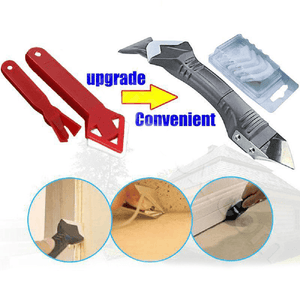 Silicone Joint Tool 3-in-1 V Blade & Six Profiles
