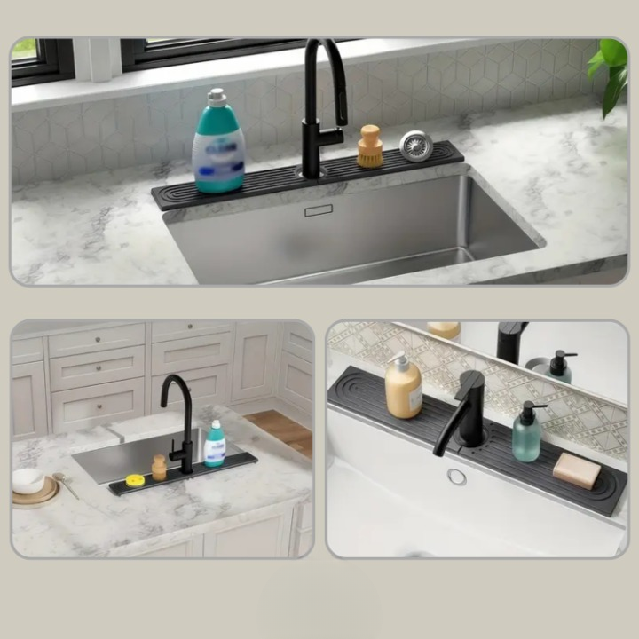 Sink Mat Quick-Absorb Natural Diatomite
