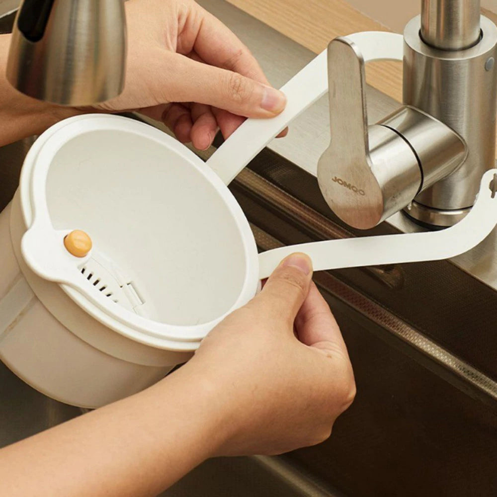 Sink Strainer 2-In-1 Double-Layer Rustproof & Odor-Neutralizing