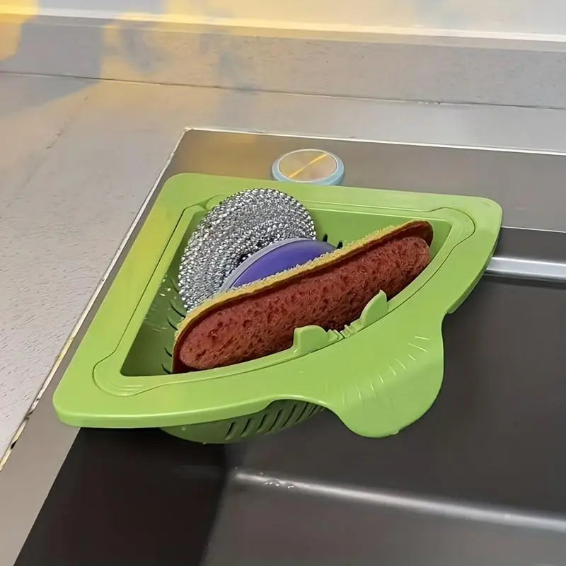 Sink Strainer Corner Space-Saving Easy Clean