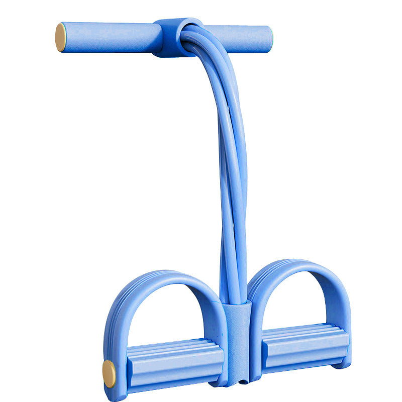 Sit-Up Trainer Elastic Resistance & Foot Pedals