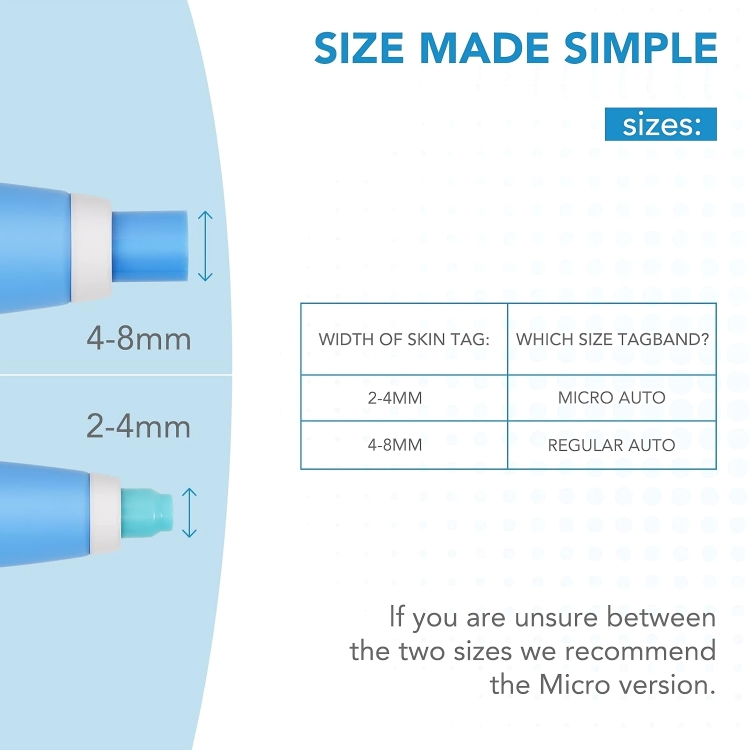 Skin Tag Remover Silicone Band Painless Face & Body