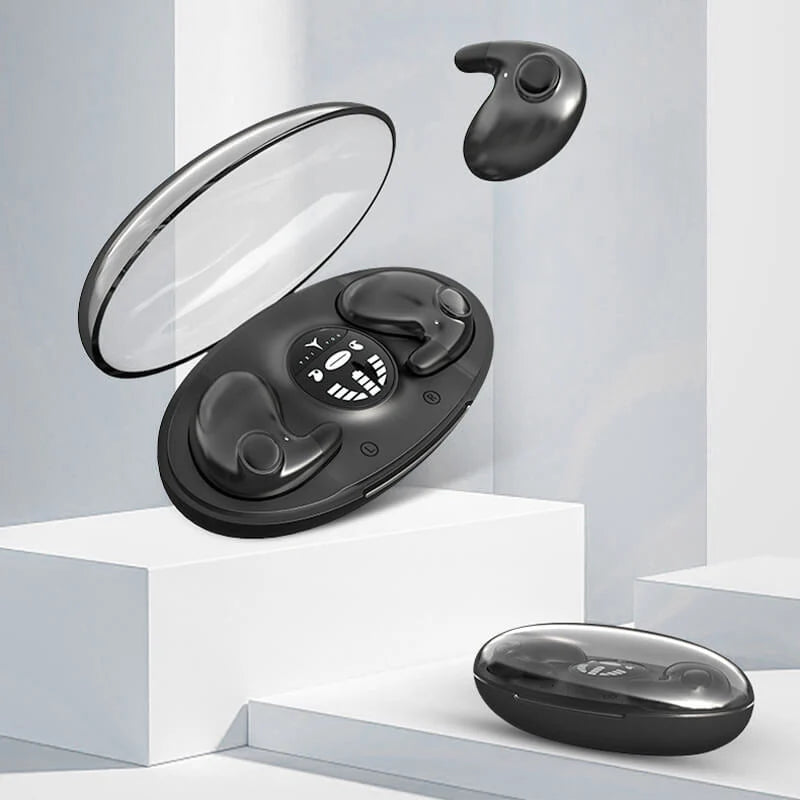 Sleep Headphones Ergonomic Side-Sleeper Noise Cancellation 24-Hour Battery