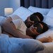 Sleep Mask 3D Contoured Light-Blocking Adjustable Strap