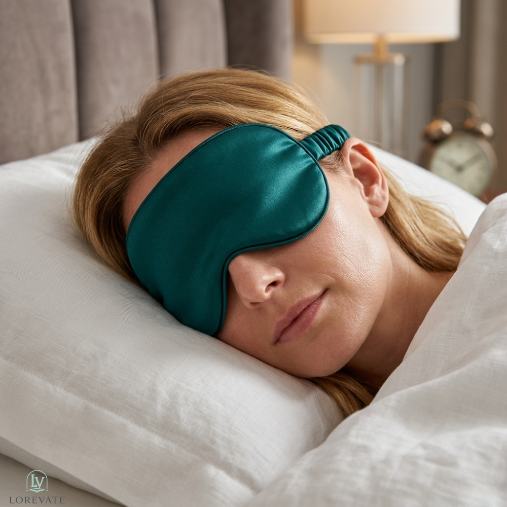 Sleep Mask Silk Light-Blocking & Breathable