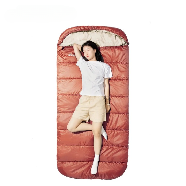 Sleeping Bag 3-Season Cotton Filled Extra Wide