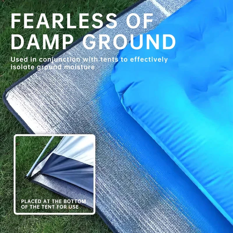 Sleeping Pad Heat-Reflective Aluminum Waterproof Foam Core