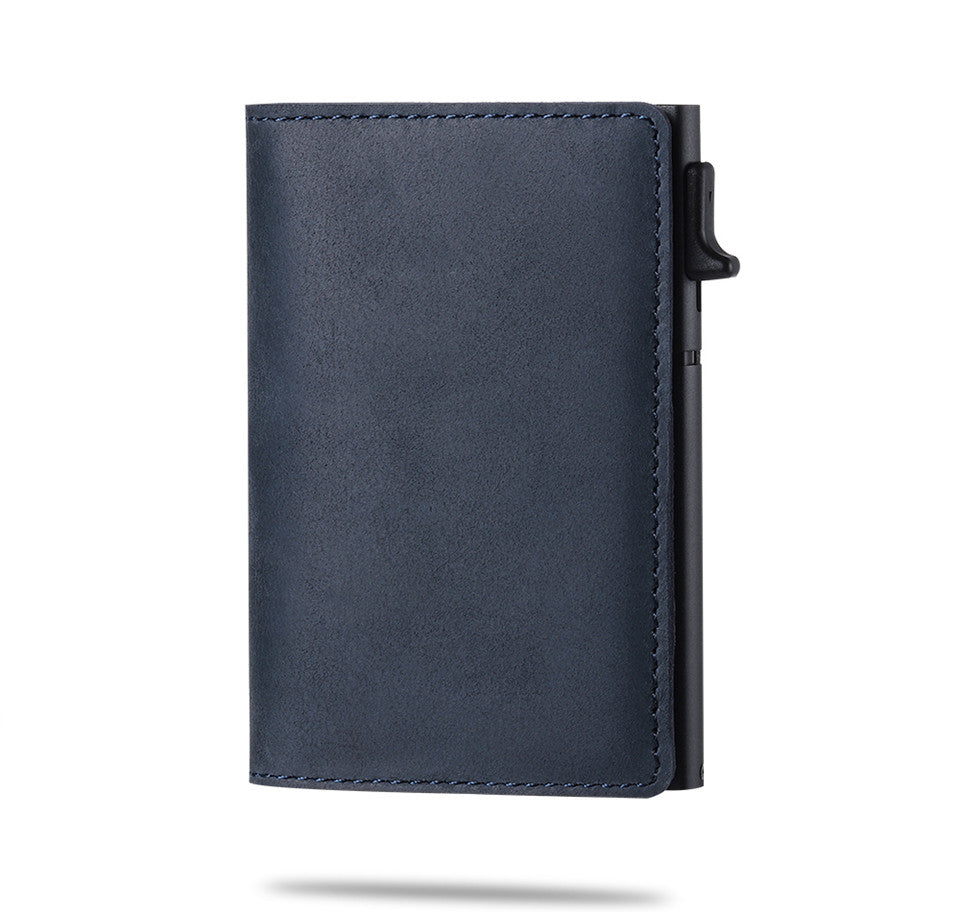Slim Card Holder Carbon Auto Eject & AirTag Compartment