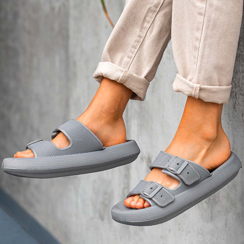 Slippers Ergonomic Angled Support Non-Slip Water-Repellent