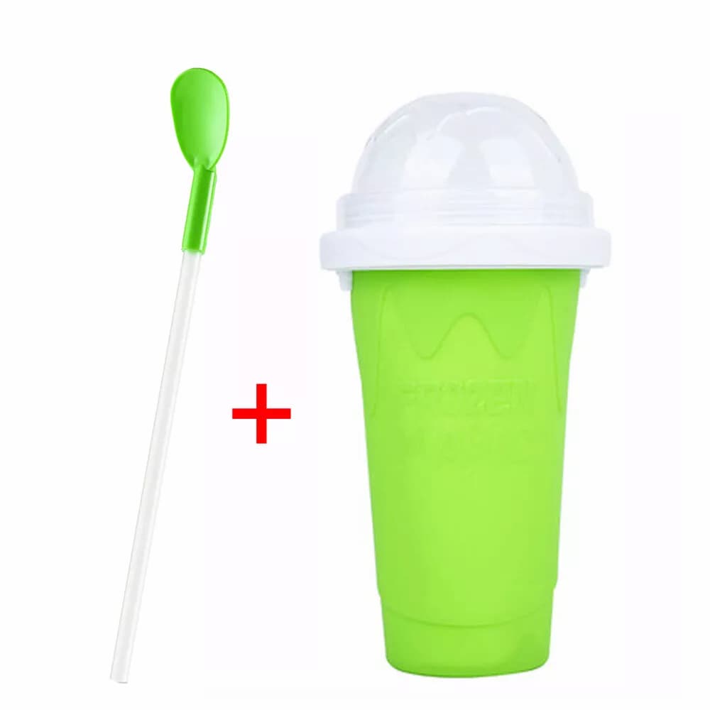 Slush Maker Cup Silicone Cooling Core Leak-Proof Dome Lid