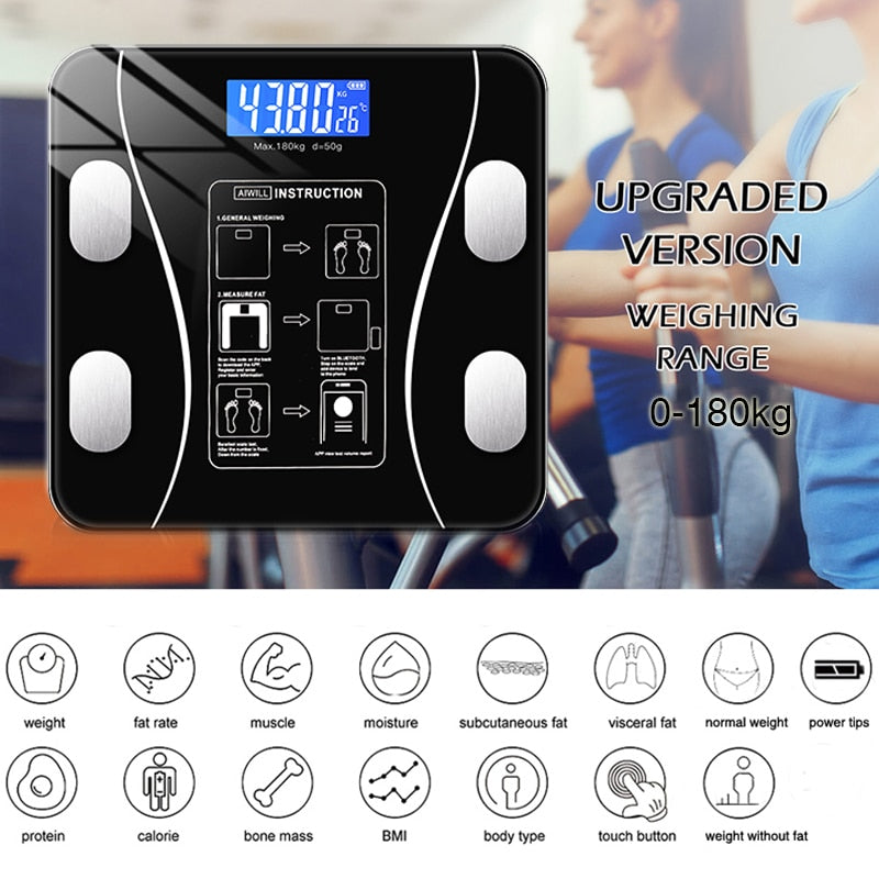 Smart Body Scale 11-Measurement Bluetooth App