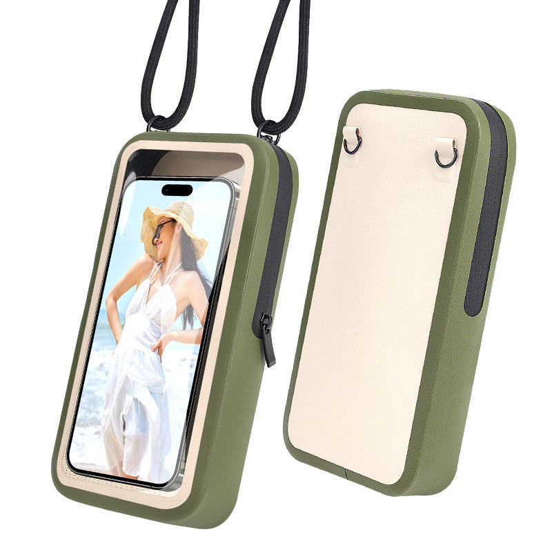 Smartphone Case Waterproof Touchscreen Adjustable Neck Strap