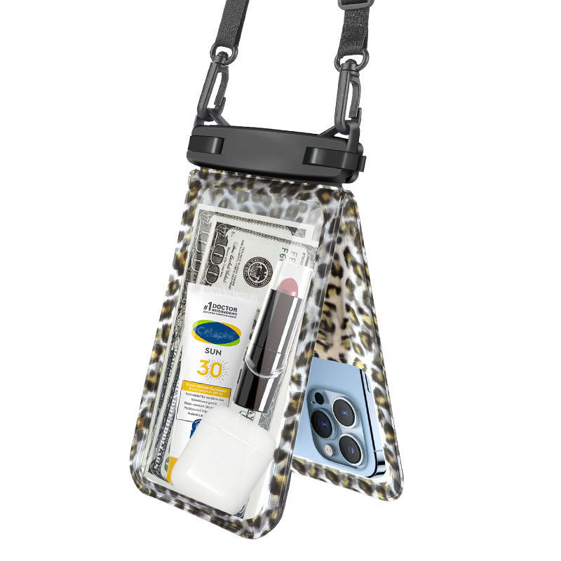 Smartphone Case Waterproof Transparent Touchscreen Window & Adjustable Strap