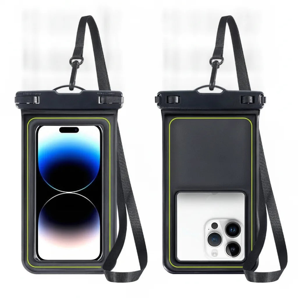 Smartphone Pouch IPX8 Waterproof Floating Touchscreen Window