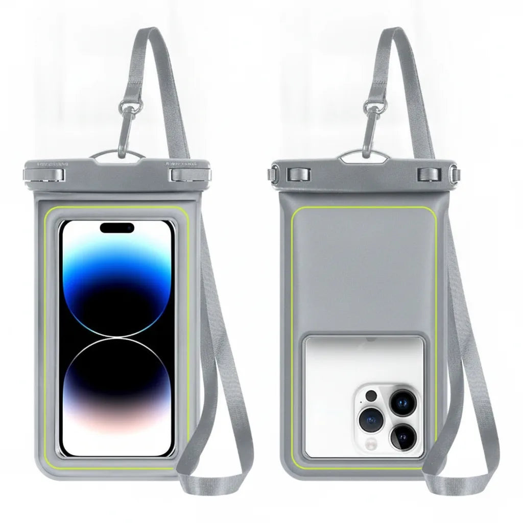 Smartphone Pouch IPX8 Waterproof Floating Touchscreen Window
