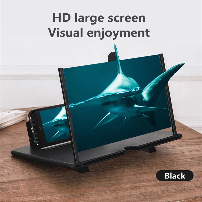 Smartphone Screen Magnifier Foldable 3-4x Magnification & Eye Protection