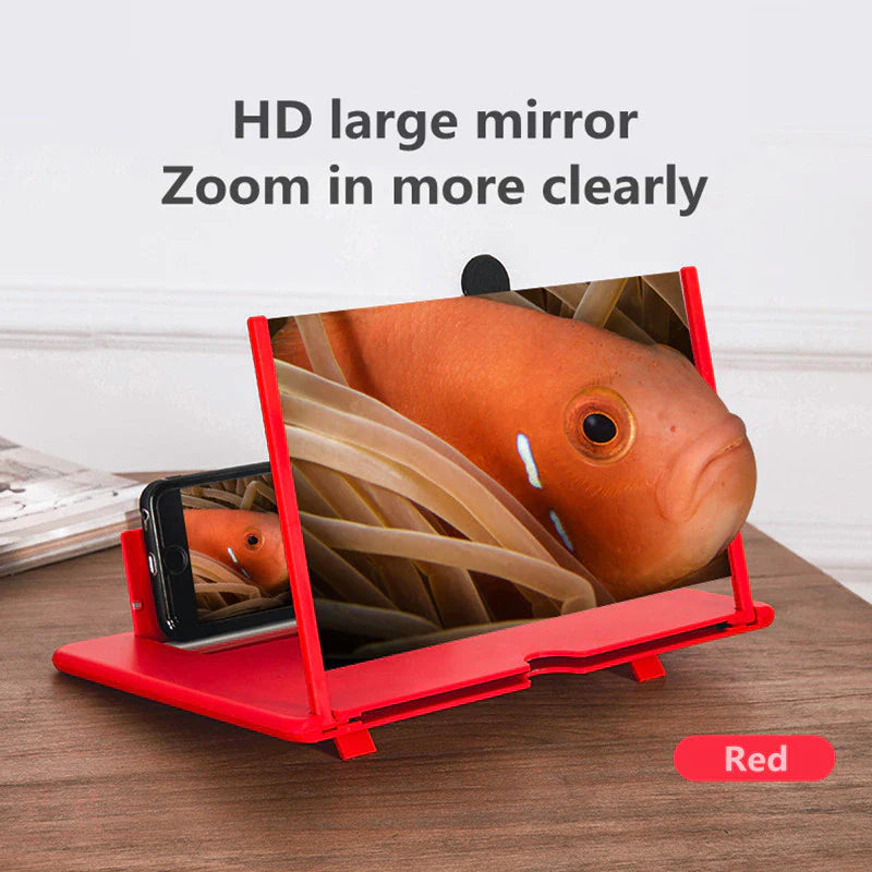 Smartphone Screen Magnifier Foldable 3-4x Magnification & Eye Protection