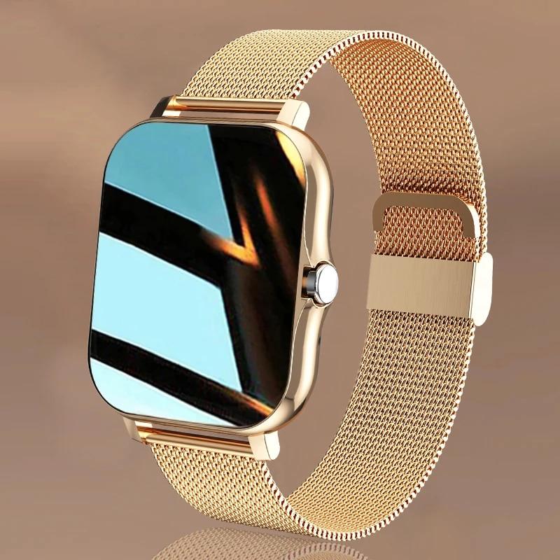 Smartwatch Continuous Health Tracking Milanese & Silicone Bands