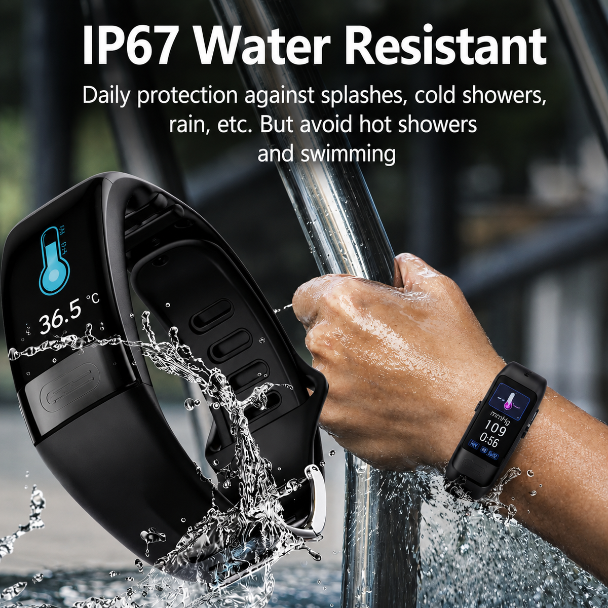 Smartwatch ECG & Blood Pressure Sleep Tracking