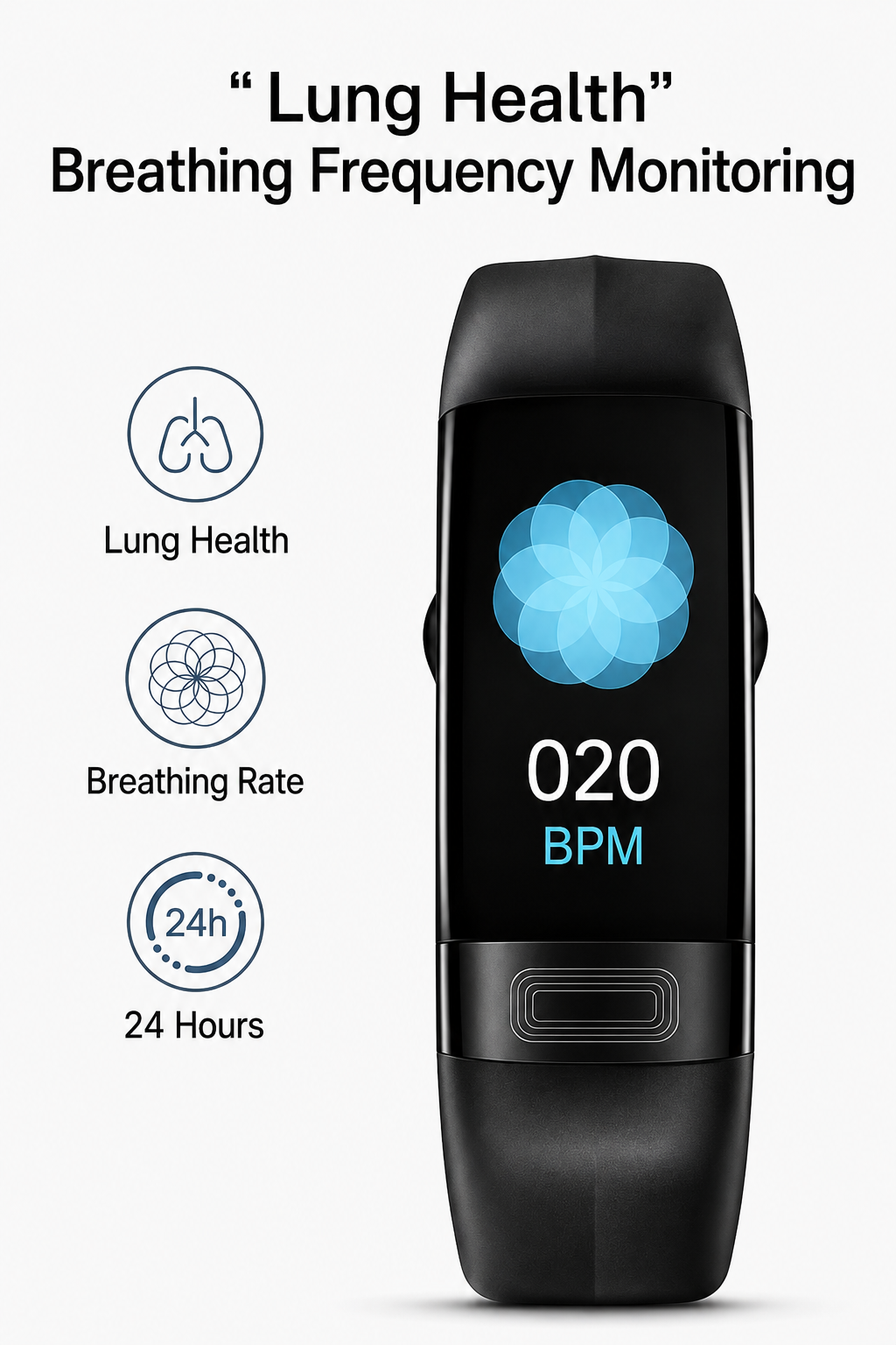 Smartwatch ECG & Blood Pressure Sleep Tracking